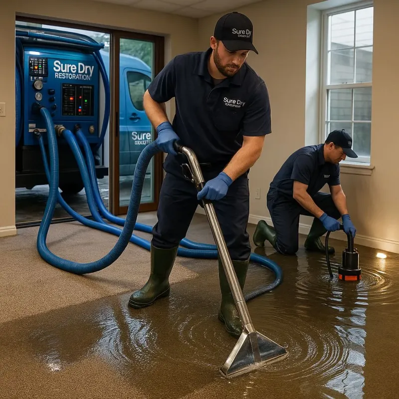 Water Extraction and Removal process in Fort Worth, TX